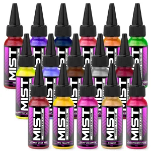 16-Color Premium Nail Art Polish Airbrush Paint Kit  - Set 4 (1oz.)