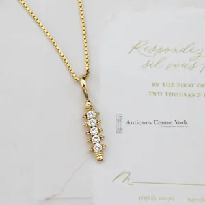 18ct Diamond Pendant 0.30ct