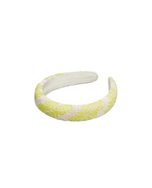 Beck Sondergaard Teila Green Beaded Hairband