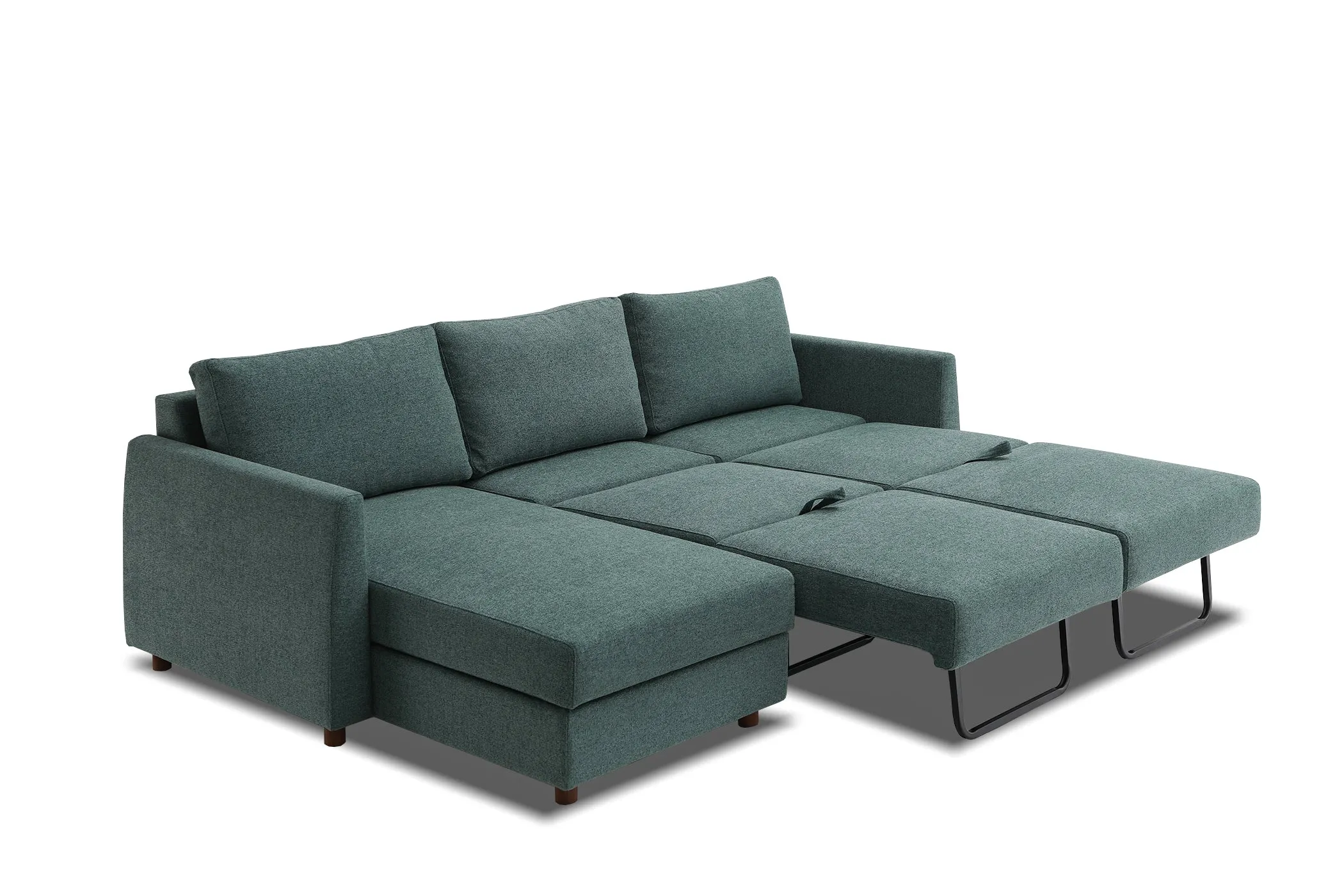 Bergen Reversible Sectional Sofa Bed With Storage