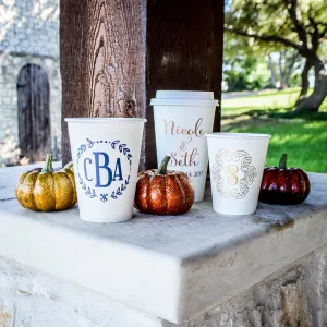 Custom Printed Fall Paper Cups