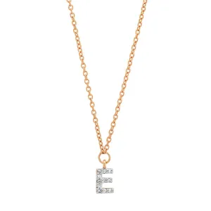 Diamond Mini Initial Necklace