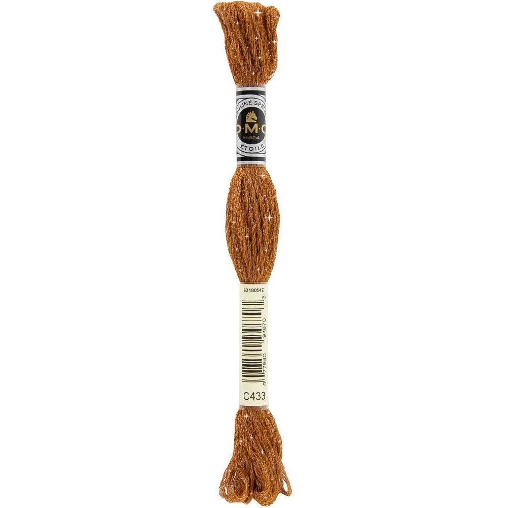 DMC 6-Strand Etoile Embroidery Floss 8.7yd - Medium Brown