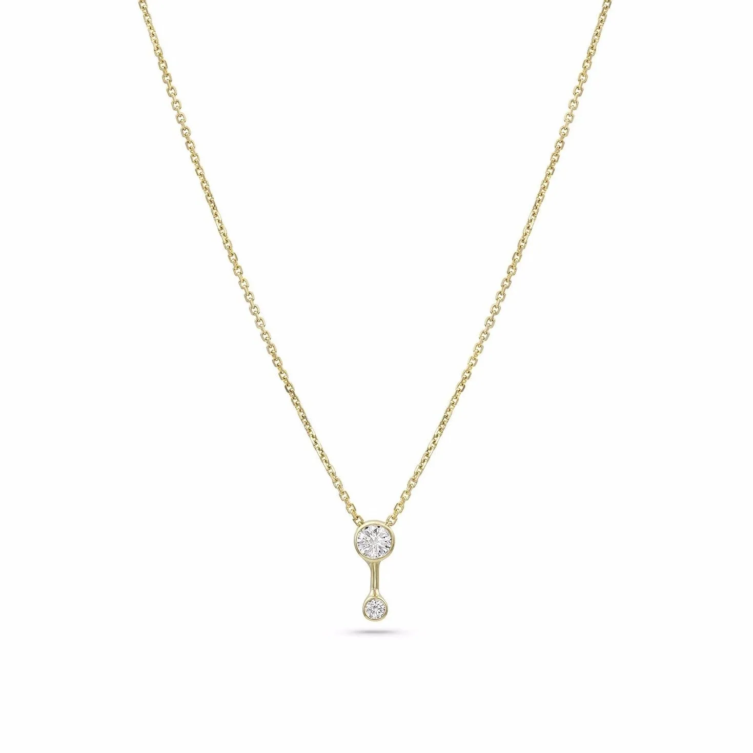 Duo Diamond Necklace