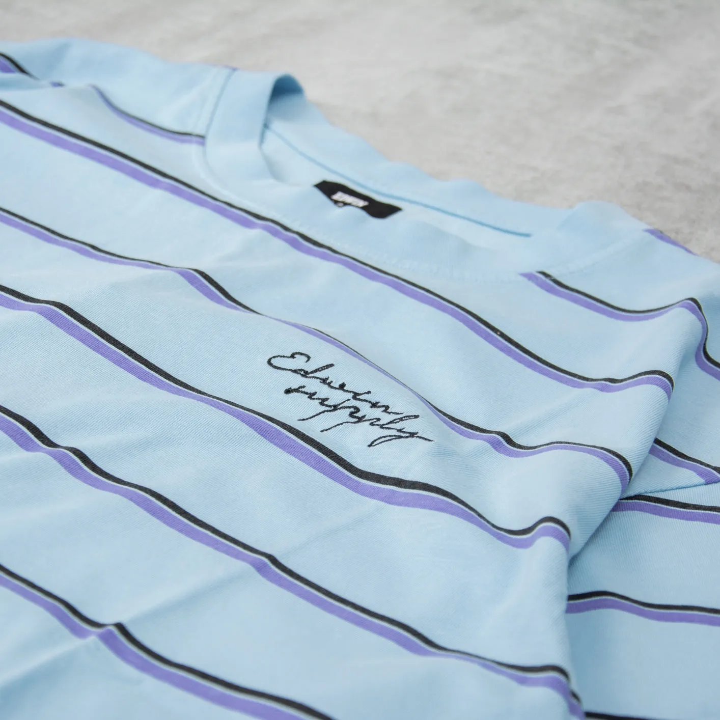 Edwin Windup S/S Tee - Sky Blue