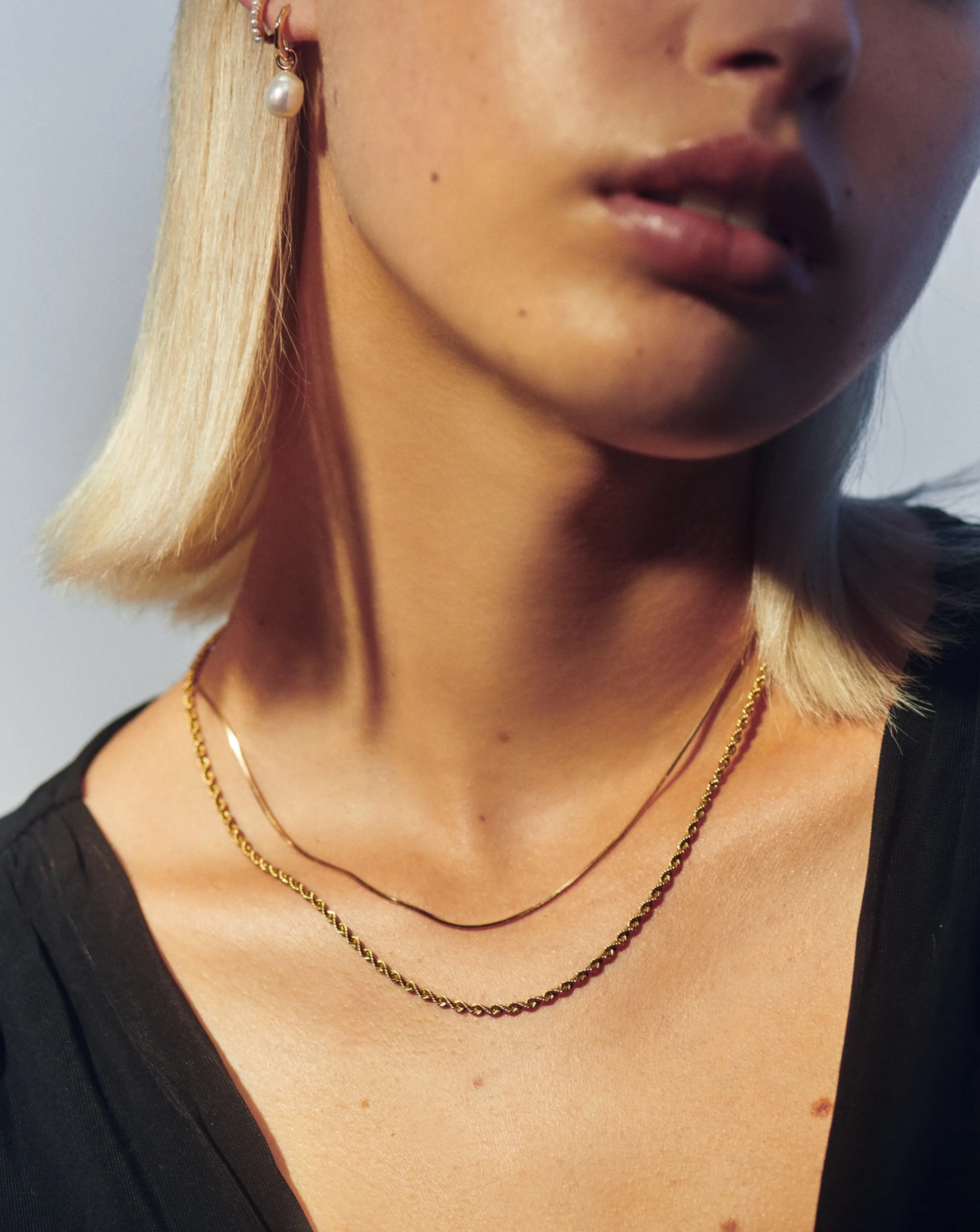 Fine Classic Rope Chain Necklace