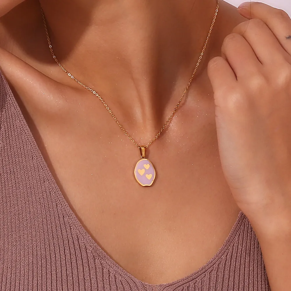 Frequency of Love - 18K Gold Plated, Waterproof Necklace