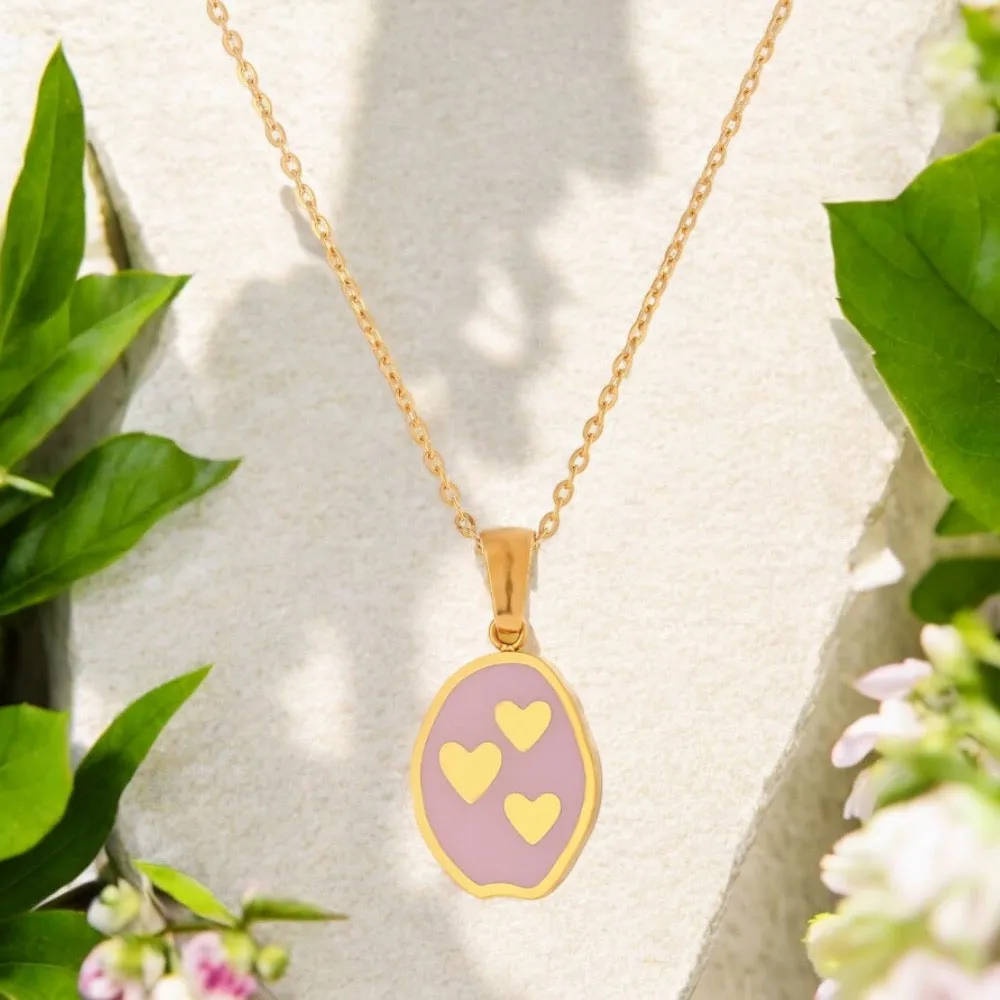 Frequency of Love - 18K Gold Plated, Waterproof Necklace