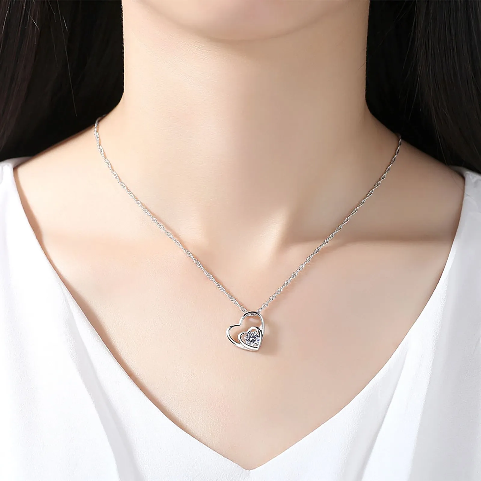 Heart Stainless Steel Necklace