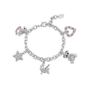 It's a Baby Girl Charm Bracelet