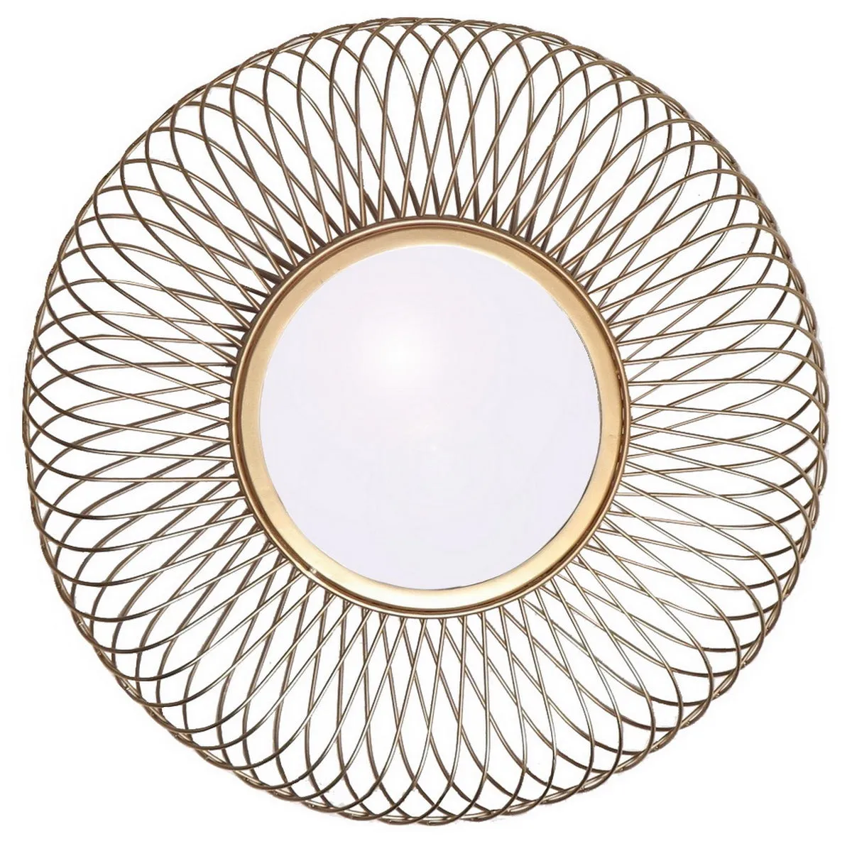 Juliet Sunburst Accent Mirror,Gold