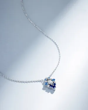 La Fantaisie Star Blue Ombre Sapphire Pendant