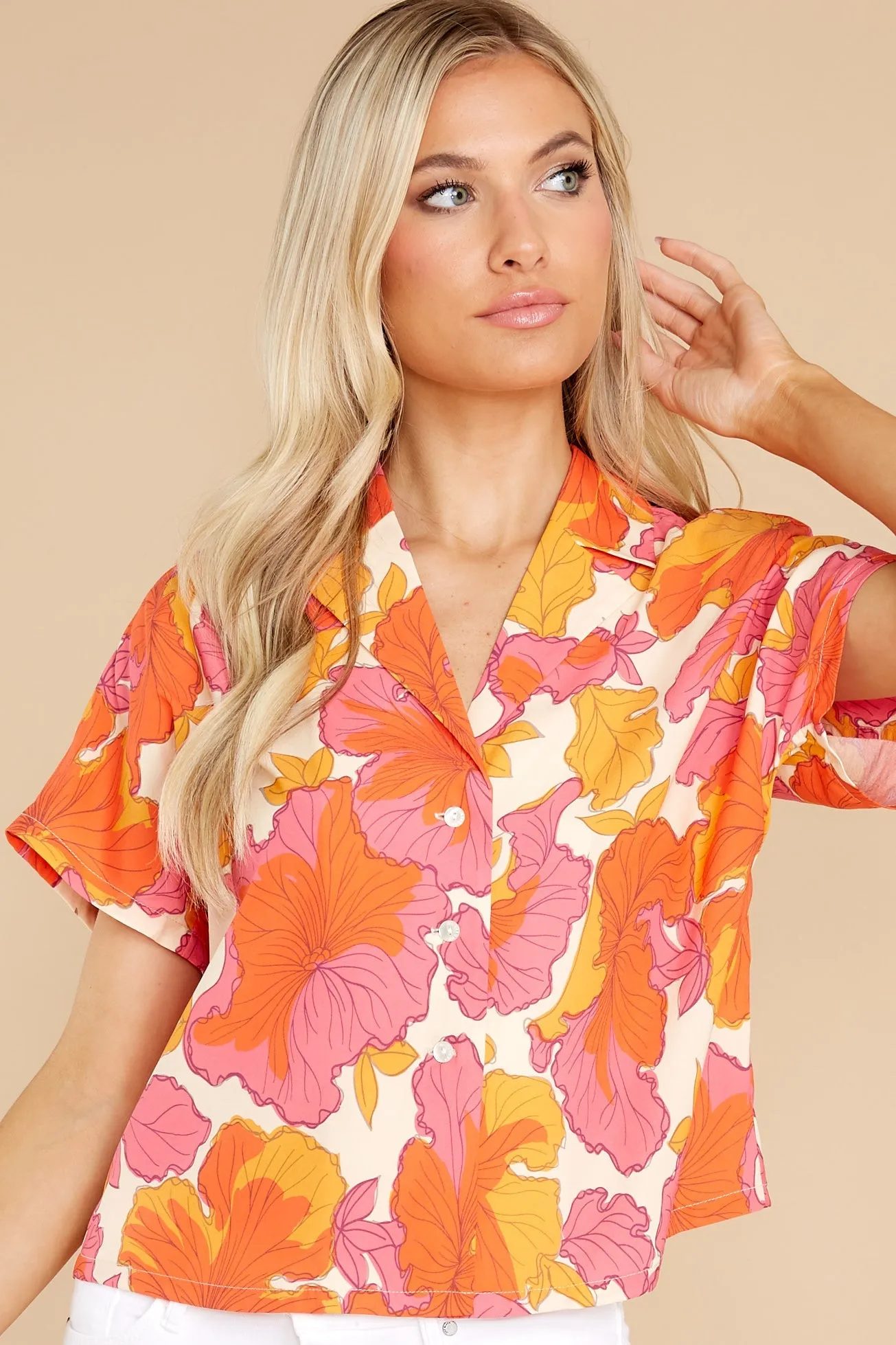 Marisa Coral Coast Top