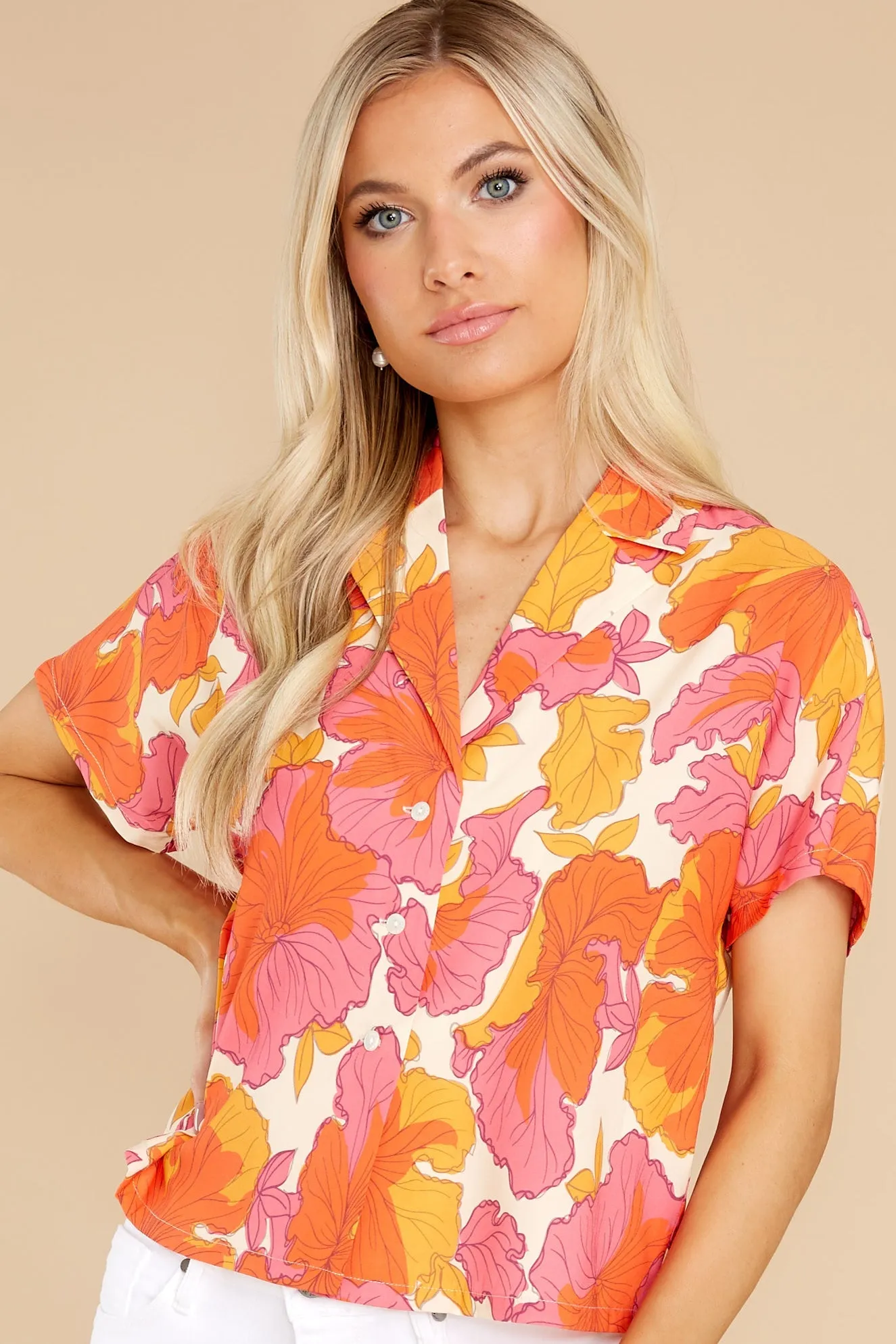 Marisa Coral Coast Top