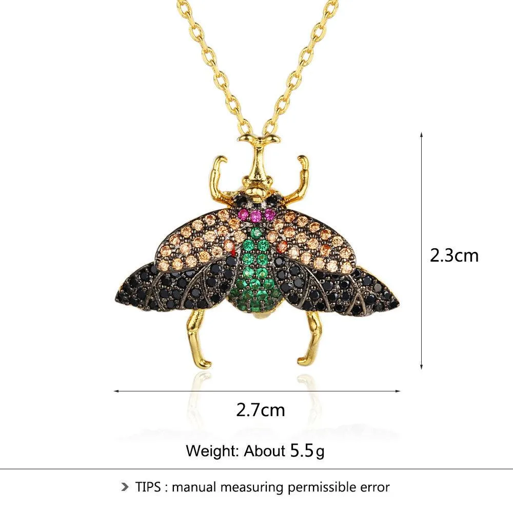 Multiple Cubic Zirconia Butterfly Necklace - Women Choker Necklace - Butterfly Pendant Choker Necklace