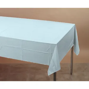 Pastel  Blue Plastic Table cover 54*108