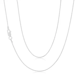 Sterling Silver 40cm Snake Chain Necklace