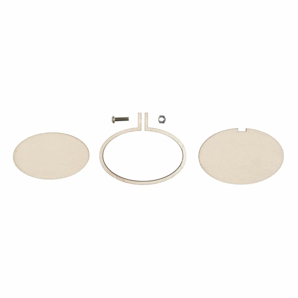 Trimits Mini Embroidery Oval Hoop Frames - 60 x 40mm (Set of 3)