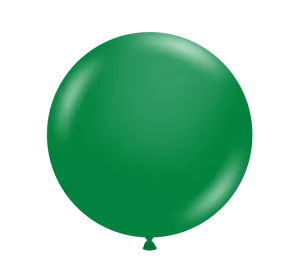 Tuftex 5in Crystal Emeral Green Latex Balloons 50ct