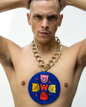 WALTER VAN BEIRENDONCK FAN JEWEL   CHAIN II